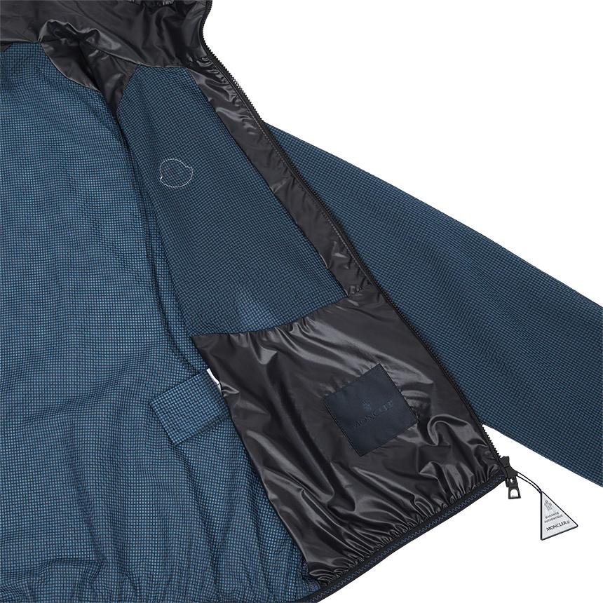 Moncler Eda-Style Women’s Hooded Jacket Navy