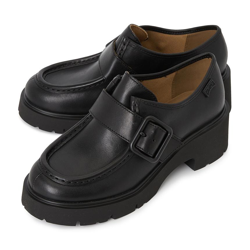 Camper Mila Leather Loafers Black Women’s Shoes