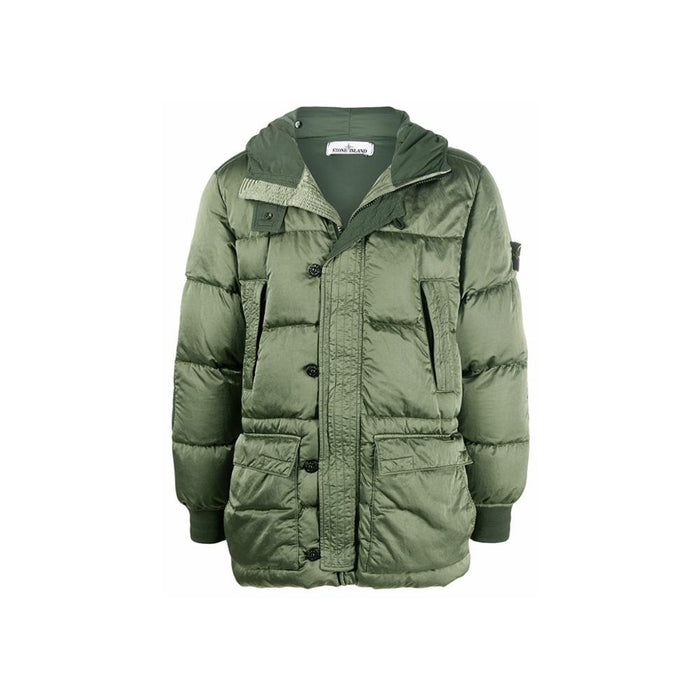 STONE ISLAND Nylon Raso TC Down Jacket with Patch 751540821 V0055