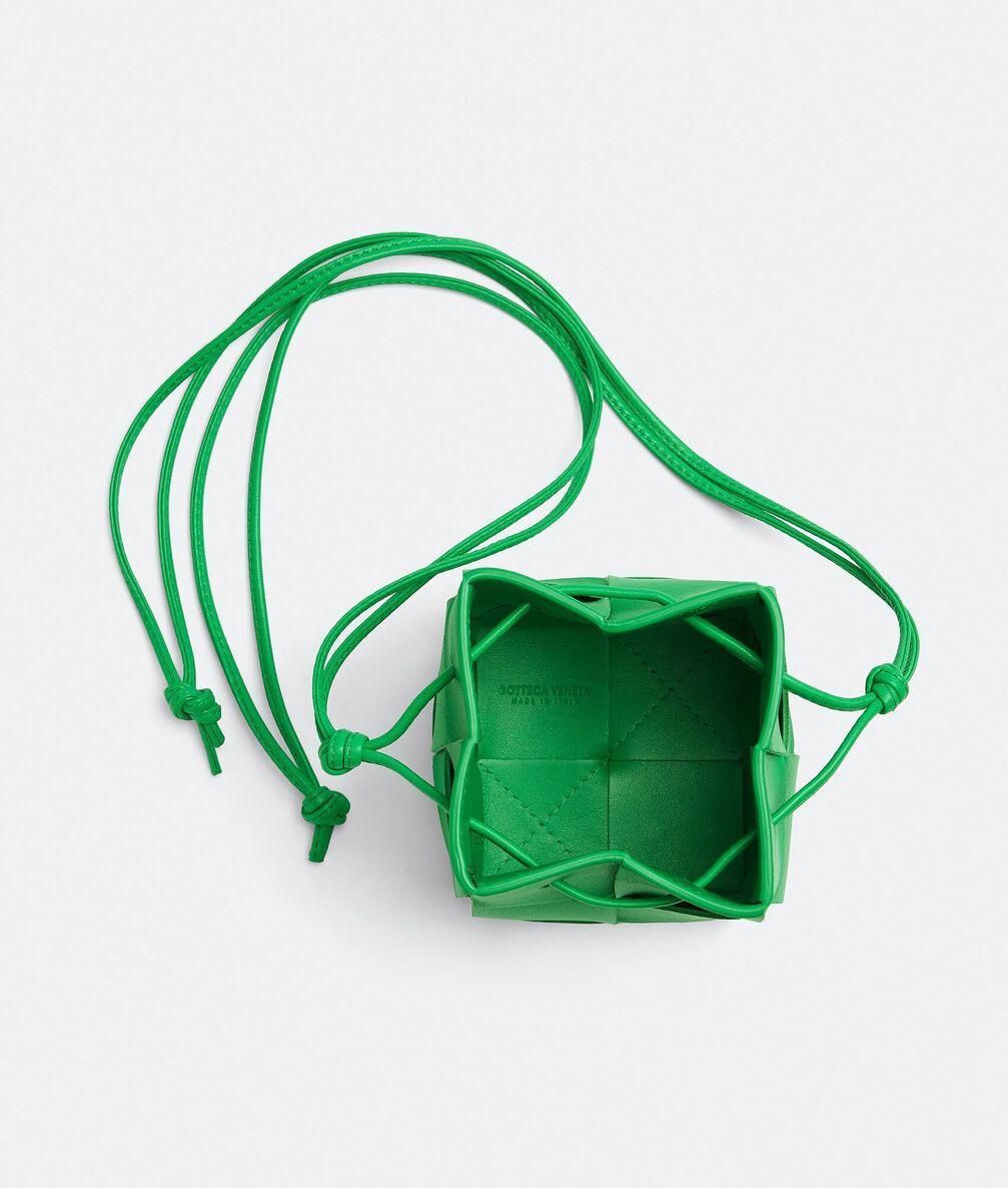Bottega Veneta Mini Cassette Crossbody Bucket Bag