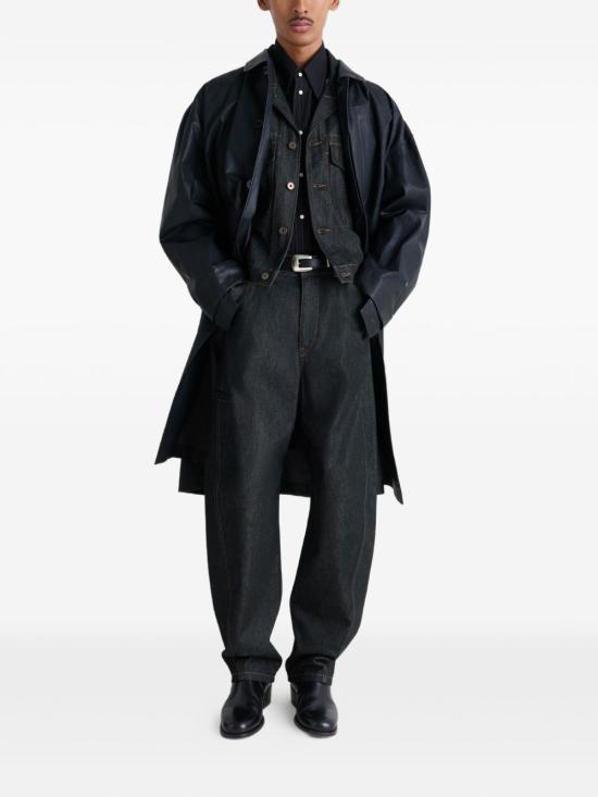 Lemaire Slate Twisted Workwear Denim Pants PA1102 LD1061965