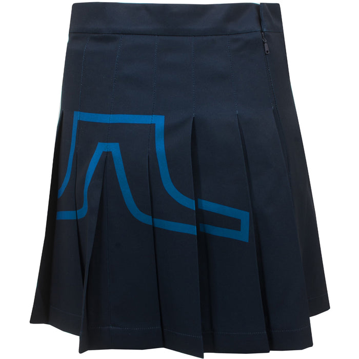 J LINDEBERG Naomi Bridge Navy Mini Skirt
