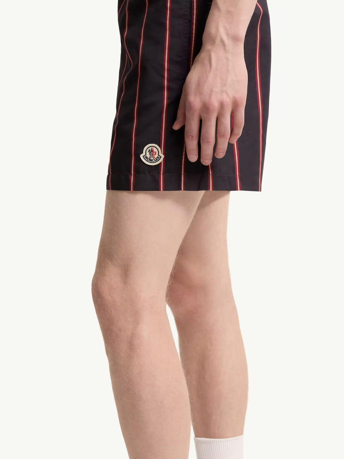Moncler Navy Swim Shorts Men’s Lightweight Nylon Swimwear