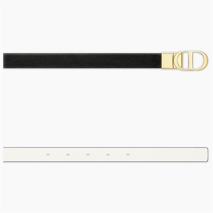 DIOR 30 Montaigne Reversible Belt Calfskin Leather 20mm B0446UWGA M911