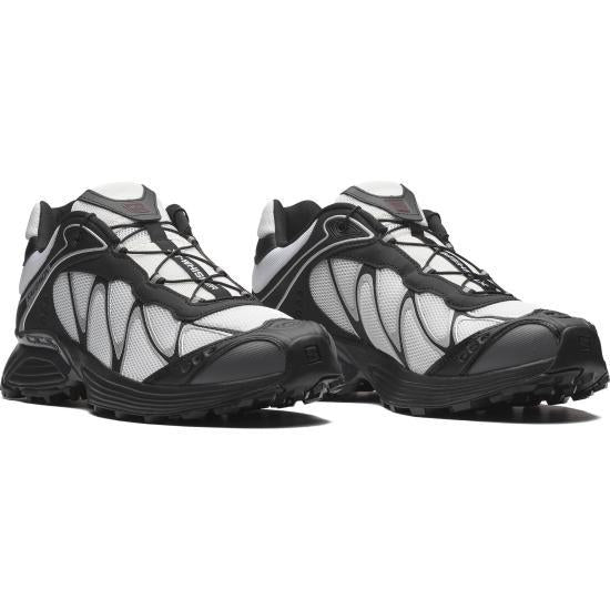 SALOMON Men’s Sneakers Lifestyle Shoes L49237700 BLACK WHITE MAROON BANNER DOM