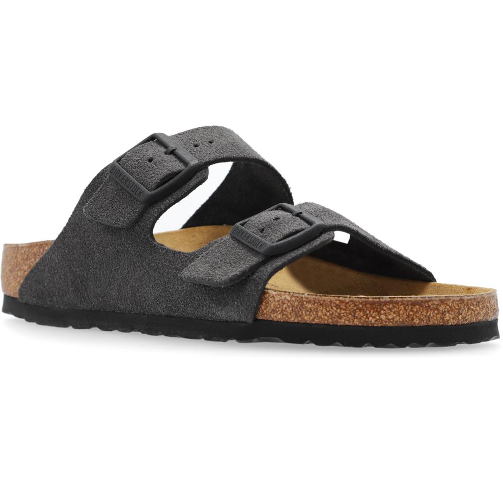 Birkenstock Arizona Narrow Fit Sandals Velvet Grey