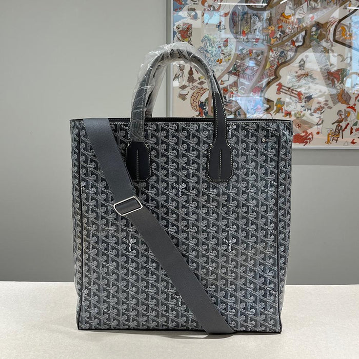 GOYARD Gray Voltaire Tote Bag with Strap Crossbody Tote