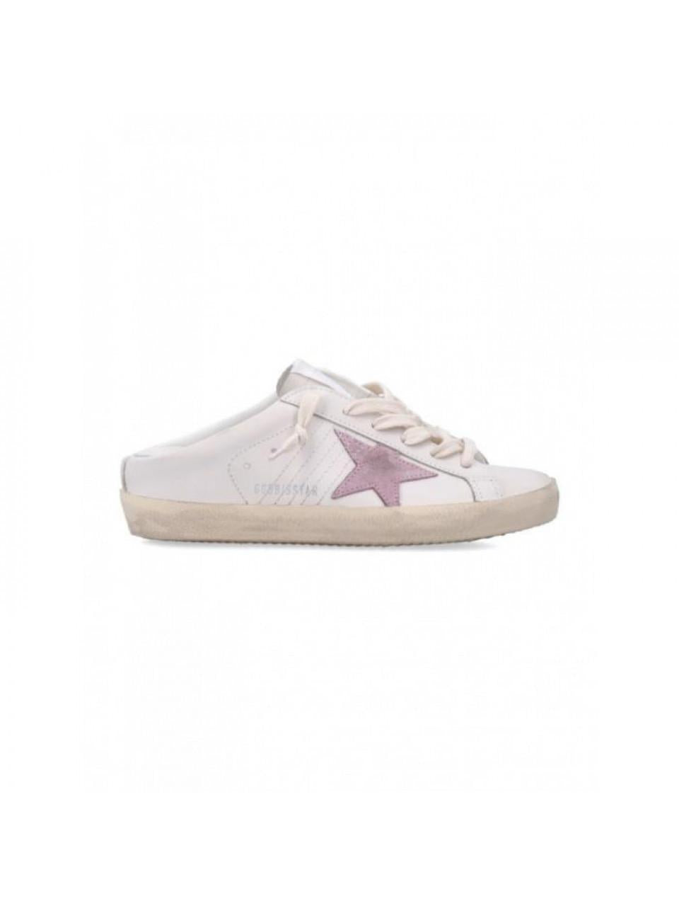 GOLDEN GOOSE Superstar Sabot Suede Star Low Top Sneakers