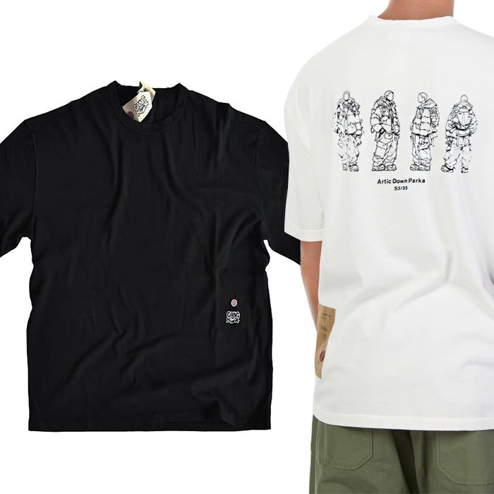 Ten C Short Sleeve Cotton Crewneck T-Shirt 22CTCUH02102 A06338