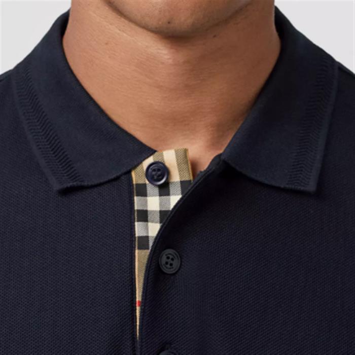 BURBERRY Cotton Piqué Polo Shirt
