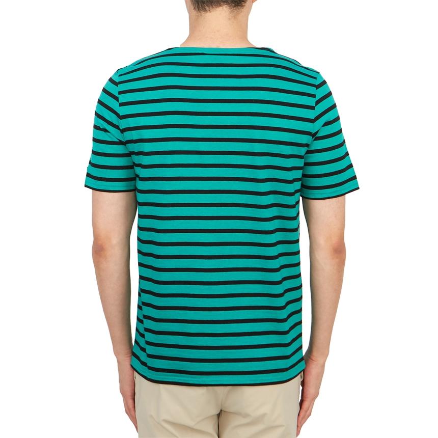 Saint James Levant Short Sleeve T-Shirt Unisex Absinthe Noir