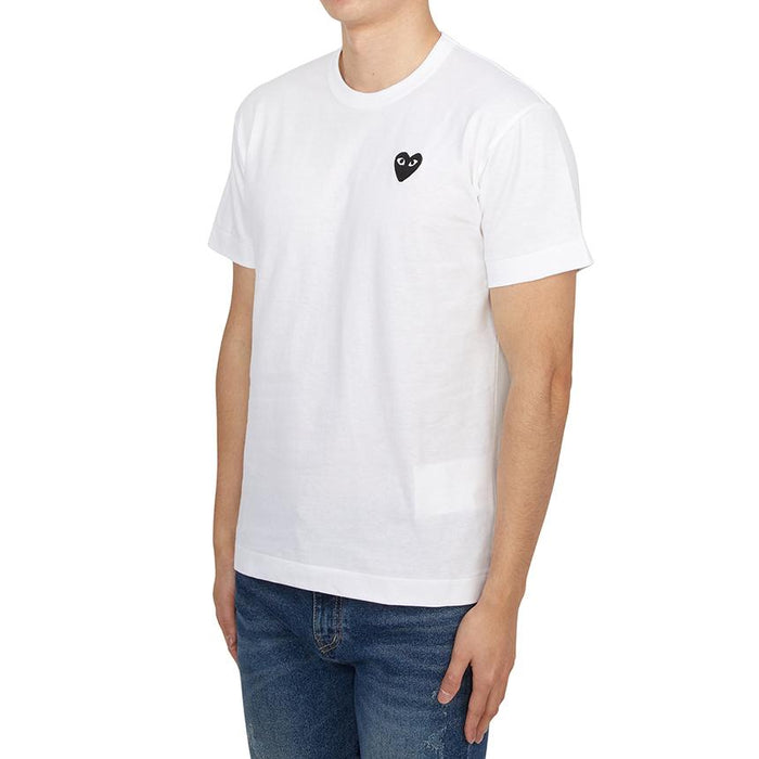 Comme des Garcons Black Heart Patch Unisex Short Sleeve T-Shirt AX T064 051 2