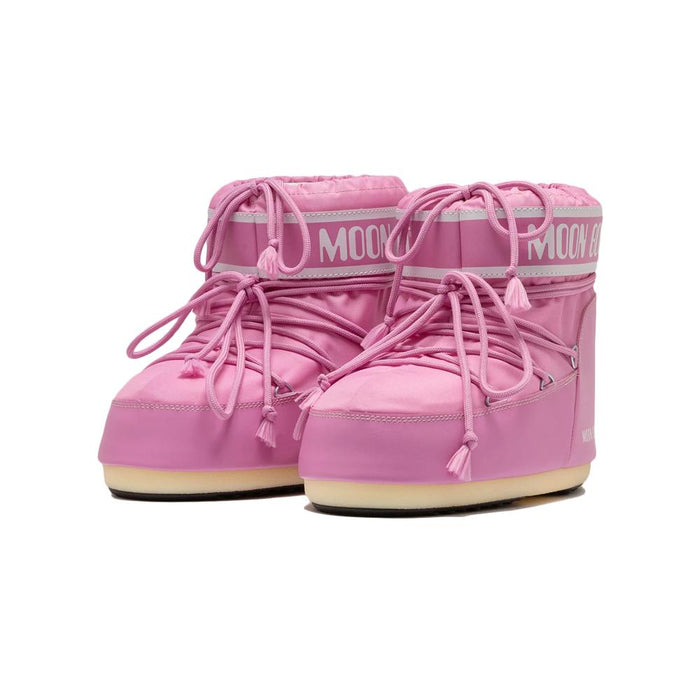 MOON BOOT Women’s Icon Low Nylon Ankle Boots Pink