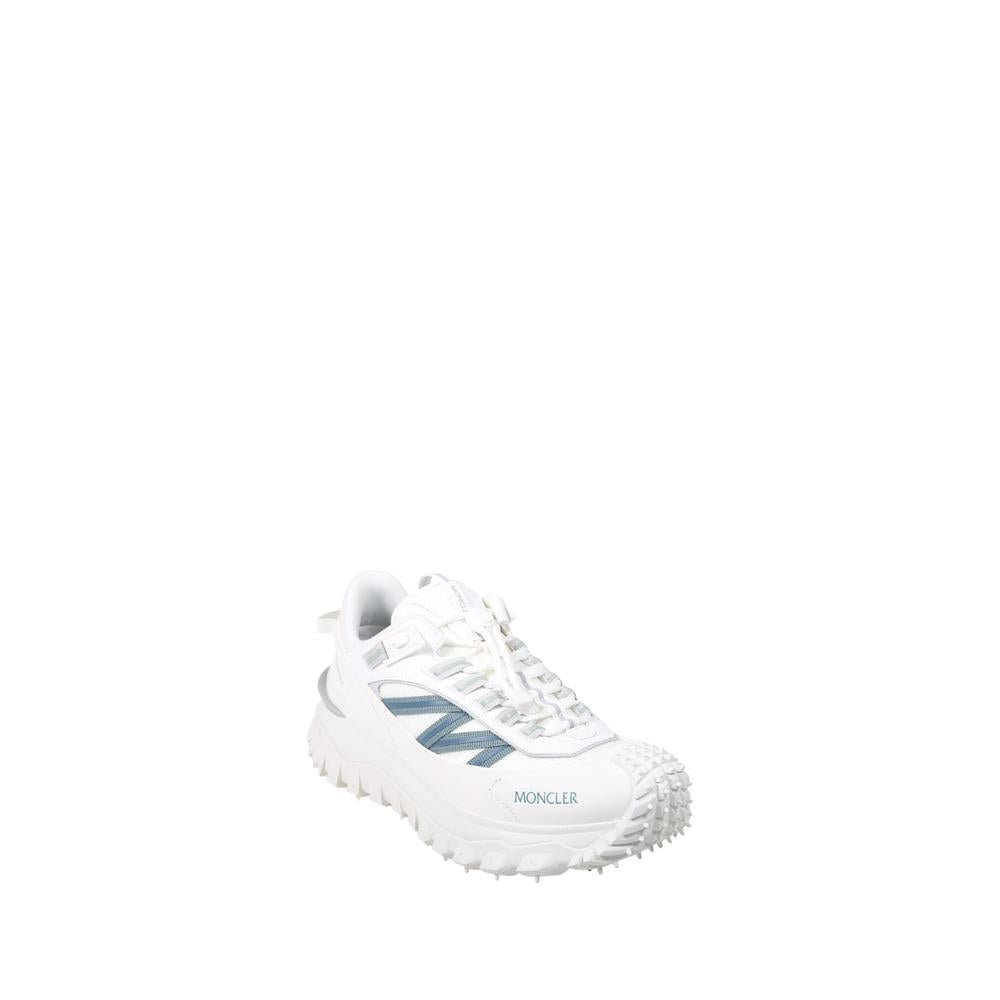 Moncler Trailgrip Women’s Low-Top Sneakers White Mesh Leather