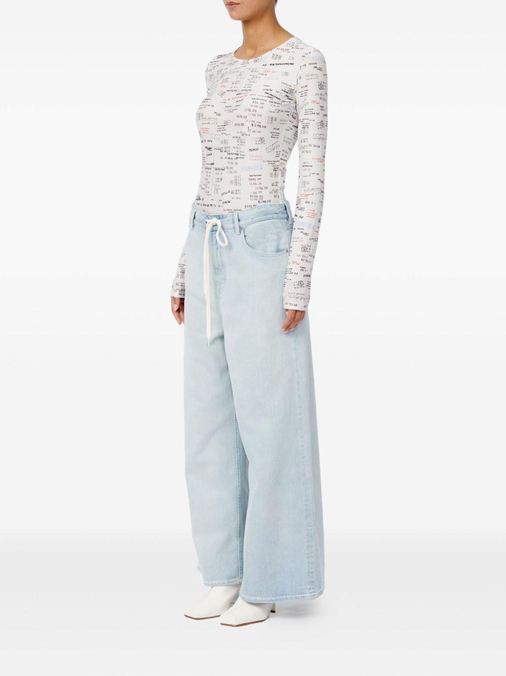 Maison Margiela Blue Denim Jeans for Women