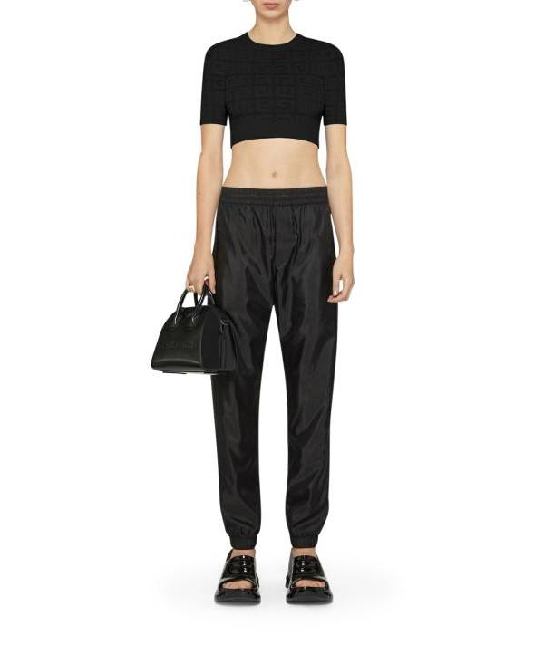 GIVENCHY 4G Jacquard Crop Sweater