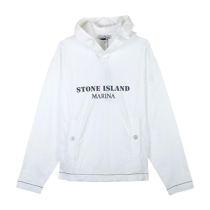 STONE ISLAND Marina Hooded T-Shirt White Men’s Top