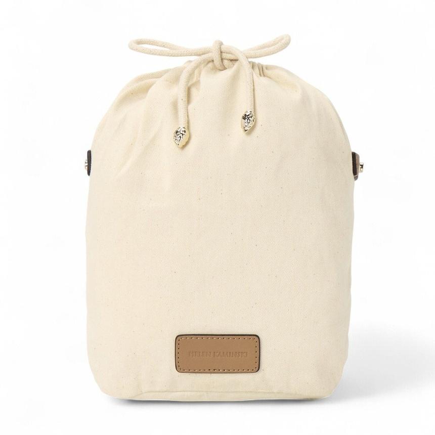 HELEN KAMINSKI Natural Caramel Raffia Small Women’s Tote Bag