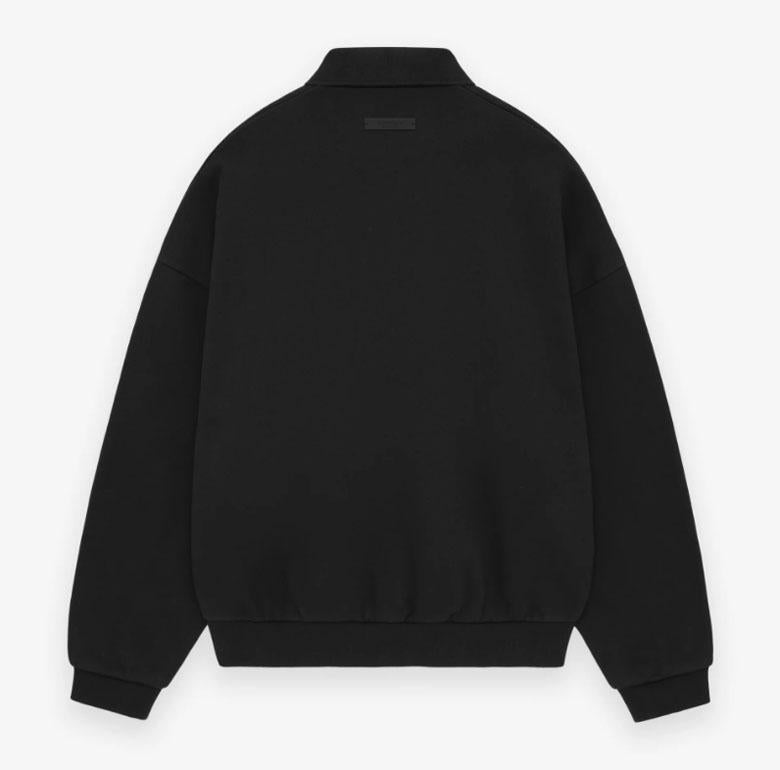 Fear of God Essentials Logo Single Button PK Polo Shirt 192BT244390F 001