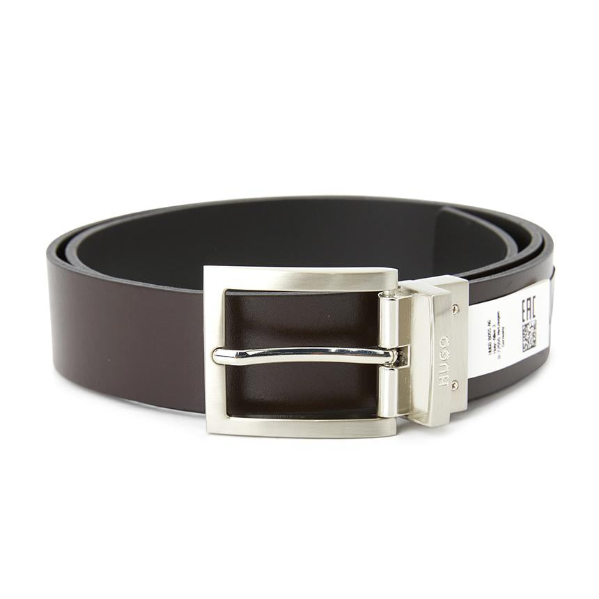 HUGO BOSS Men's Leather Belt 50497462 002