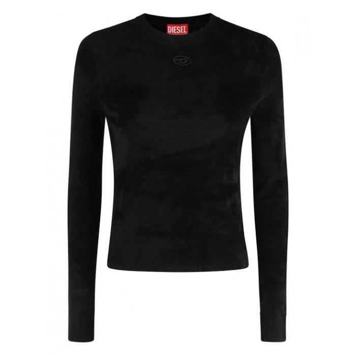 DIESEL MCELIA Round Neck Knit Sweater for Women A19484 0IKBZ 9XX