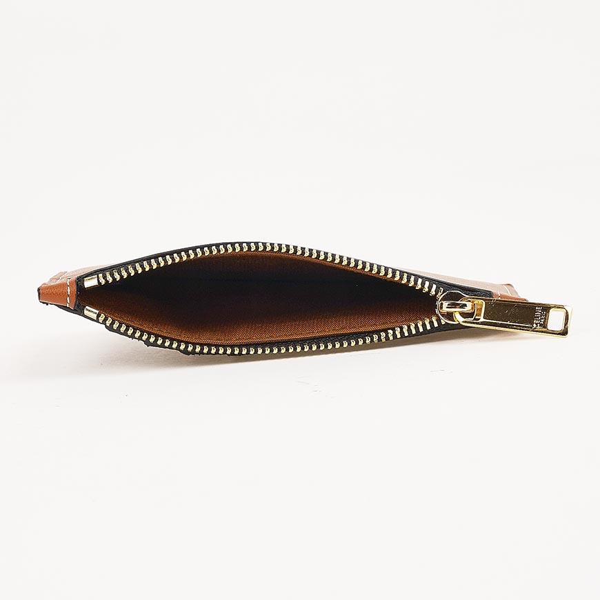 CELINE Men’s Compact Zip Card Holder Wallet
