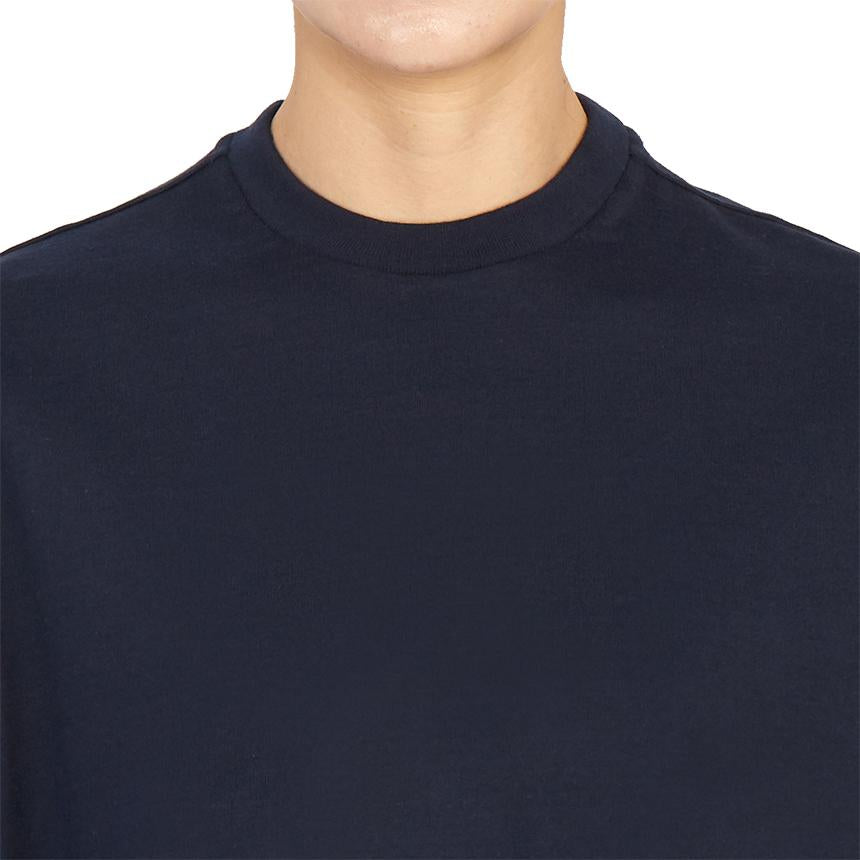 THOM BROWNE Women’s Long Sleeve T-Shirt Navy Cotton
