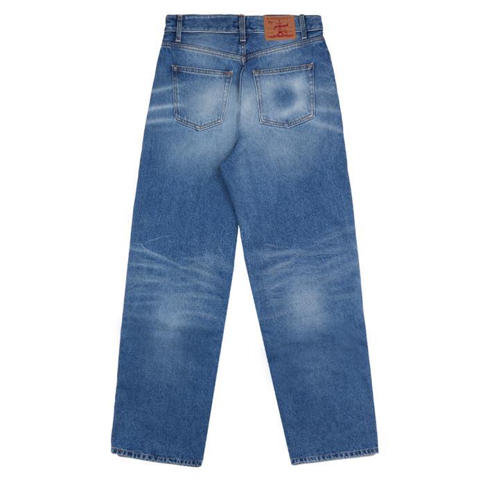 Y PROJECT Men's Blue Double Waist Denim Jeans JEAN48 S25 D14