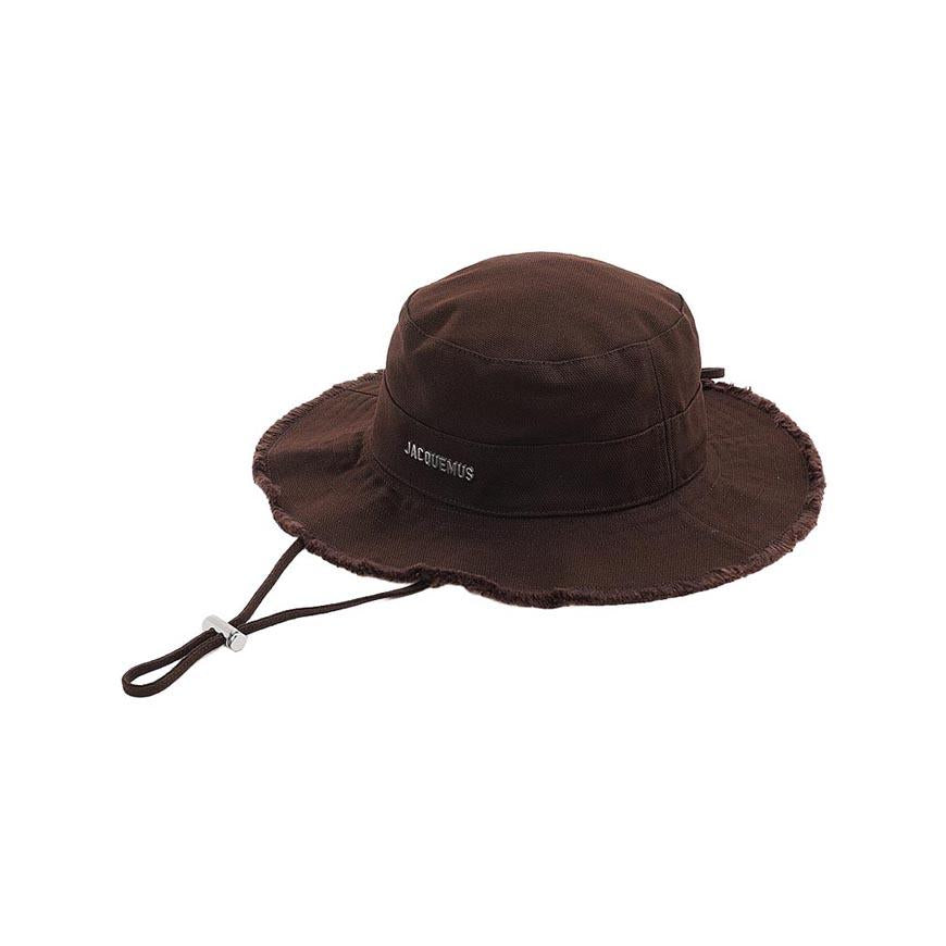 JACQUEMUS Unisex Artichoke Bucket Hat Beige Cotton