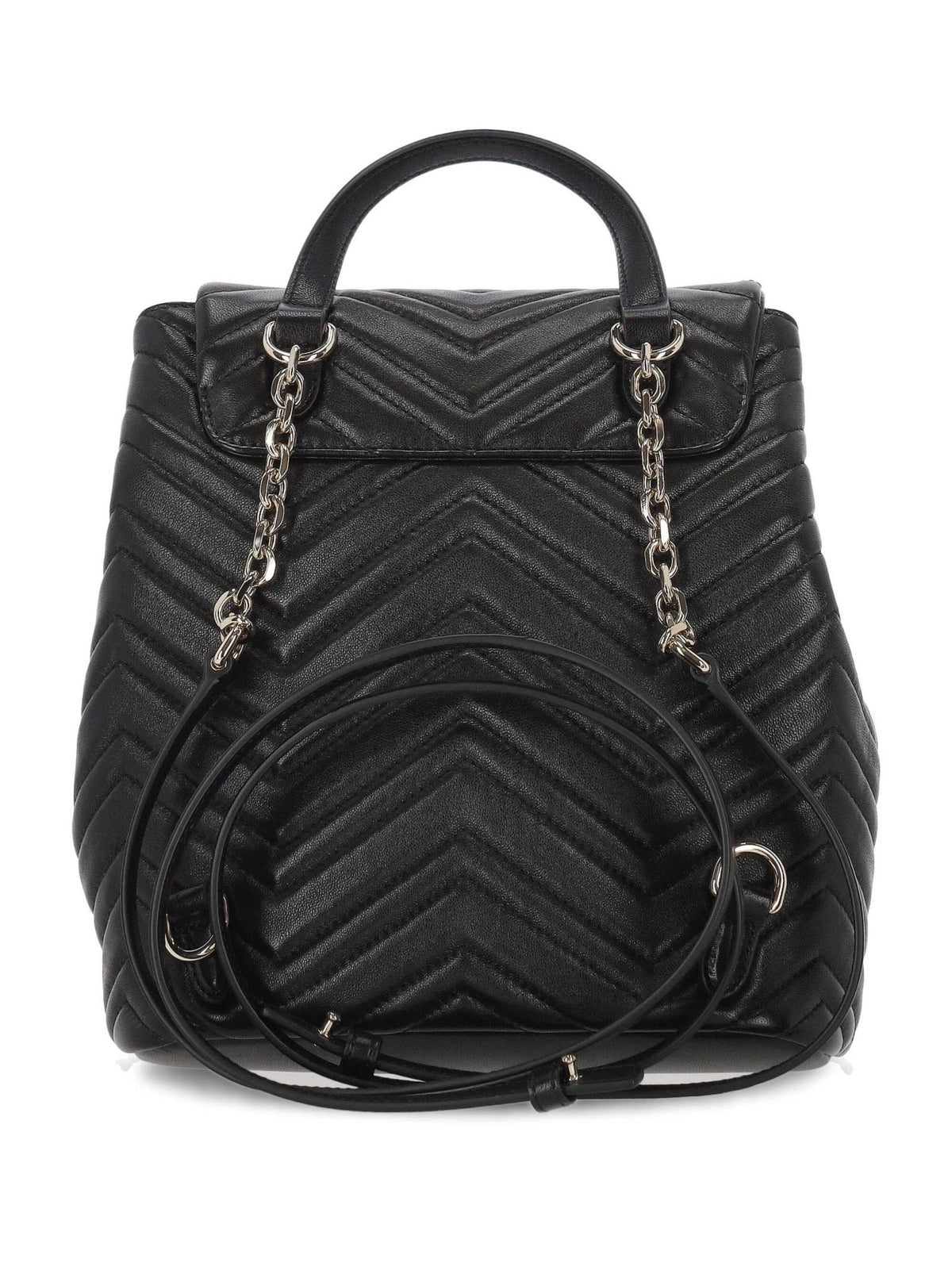 GUCCI Black Leather Backpack