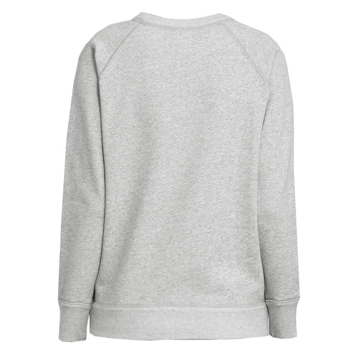 Isabel Marant Velvet Logo Sweatshirt Gray Women’s