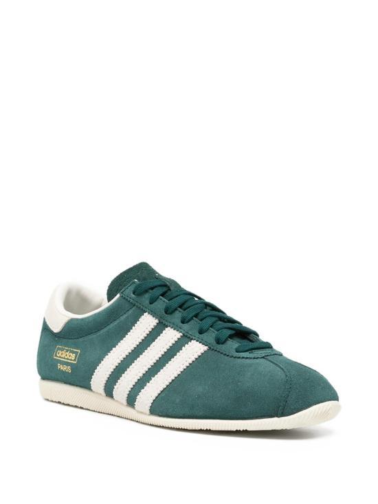 Adidas White Leather Low-Top Sneakers for Women KJ1003 DOM