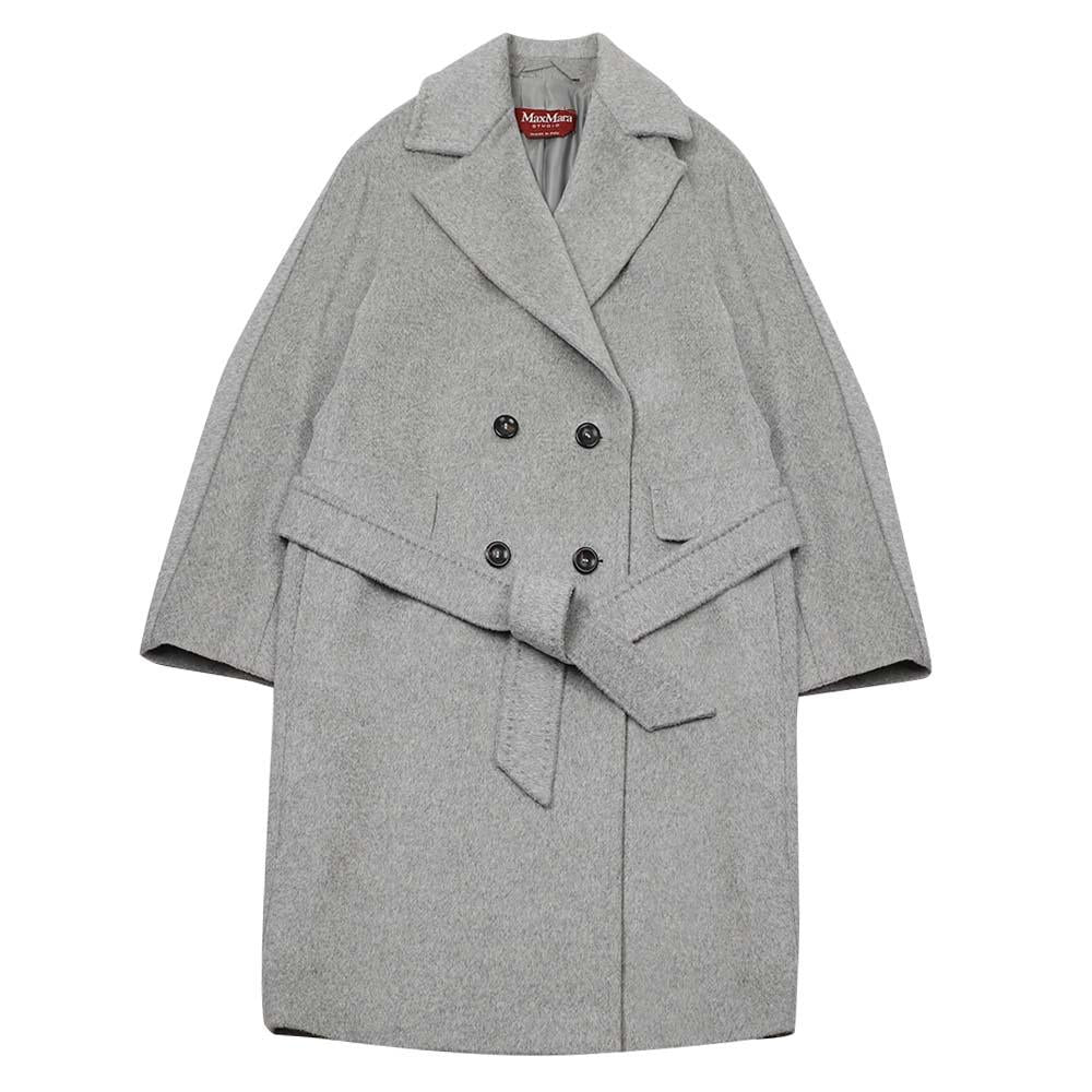 Max Mara Studio Pantheon Cashmere Alpaca Wool Coat PANTEON 029