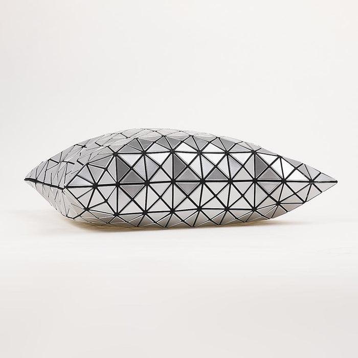 Issey Miyake Bao Bao Prism Tote Bag SS26 Silver Tone