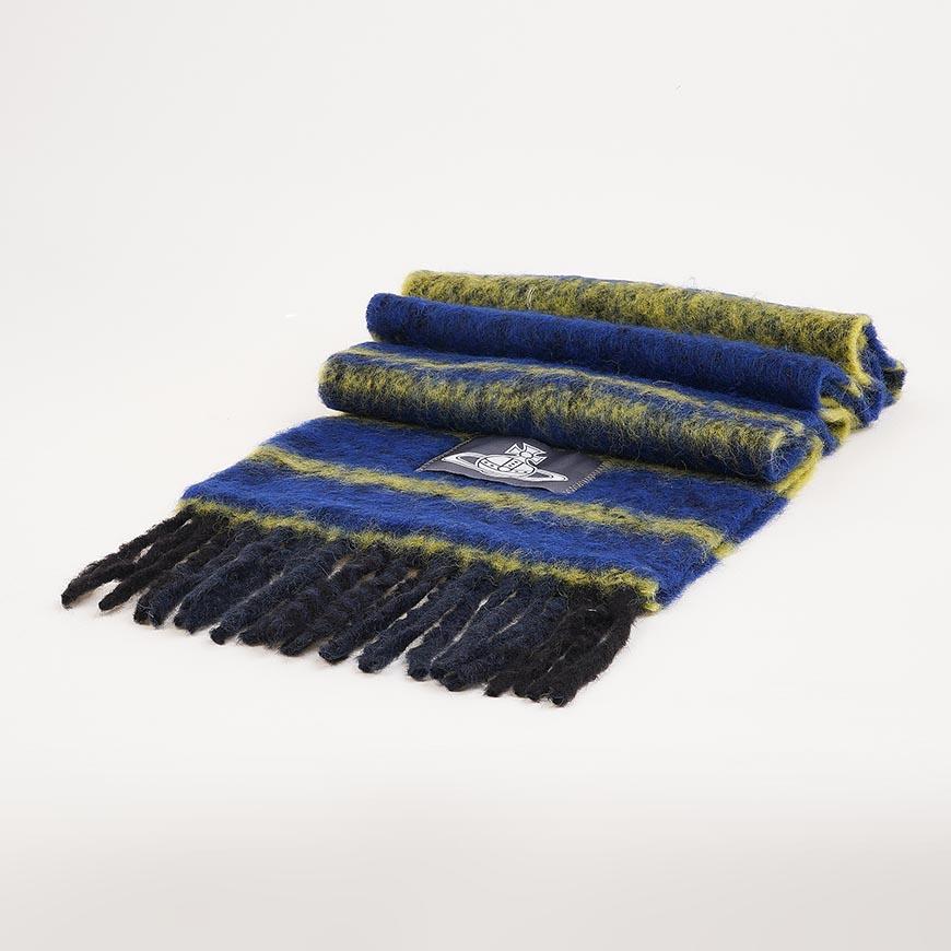 Vivienne Westwood Unisex Chunky Stripe Scarf 8103014F W01BN E401