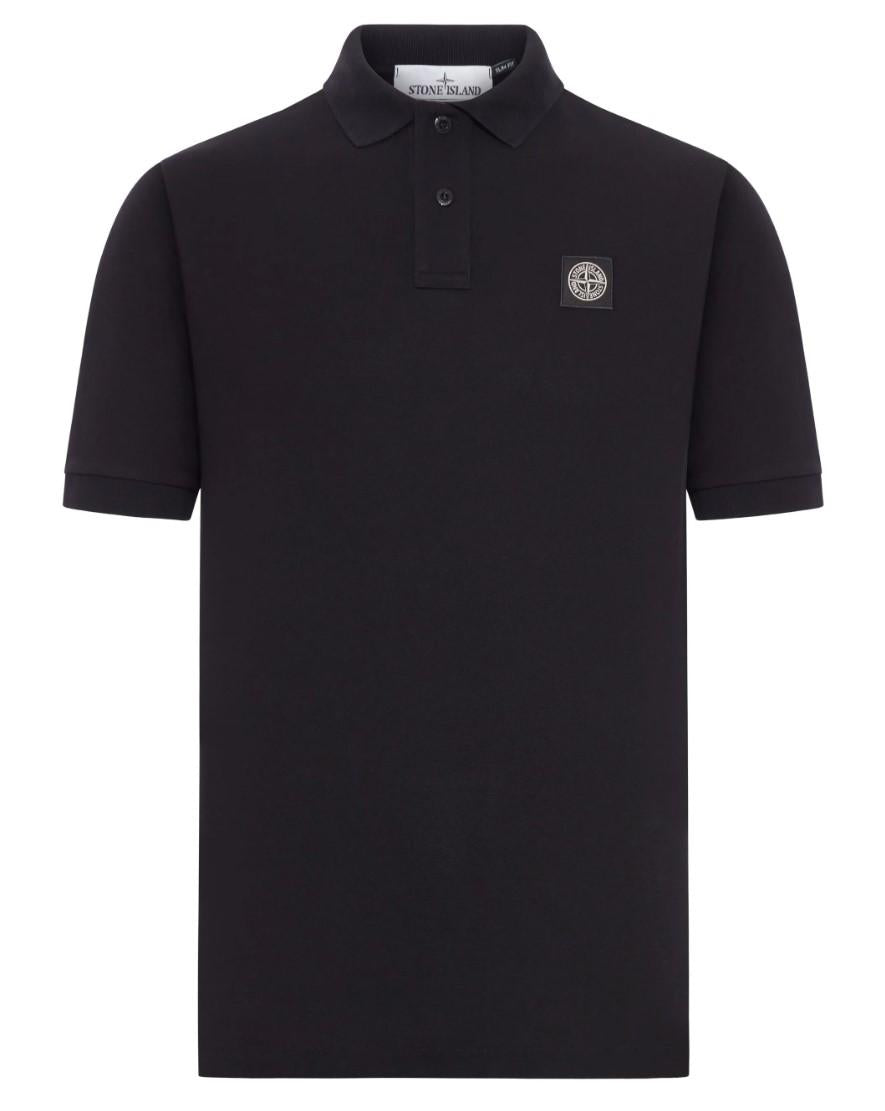 STONE ISLAND Organic Cotton Pique Slim Fit Short Sleeve T-Shirt