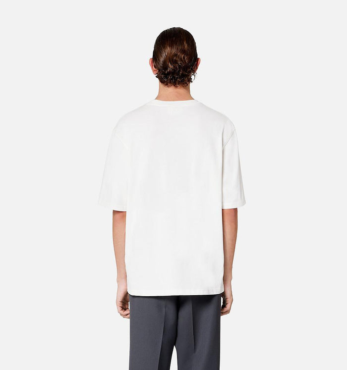 AMI Organic Cotton Jersey T-Shirt White Unisex
