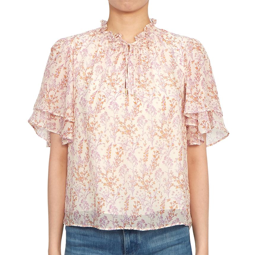 Vanessa Bruno Women’s Blouse, White Cotton Poplin Top