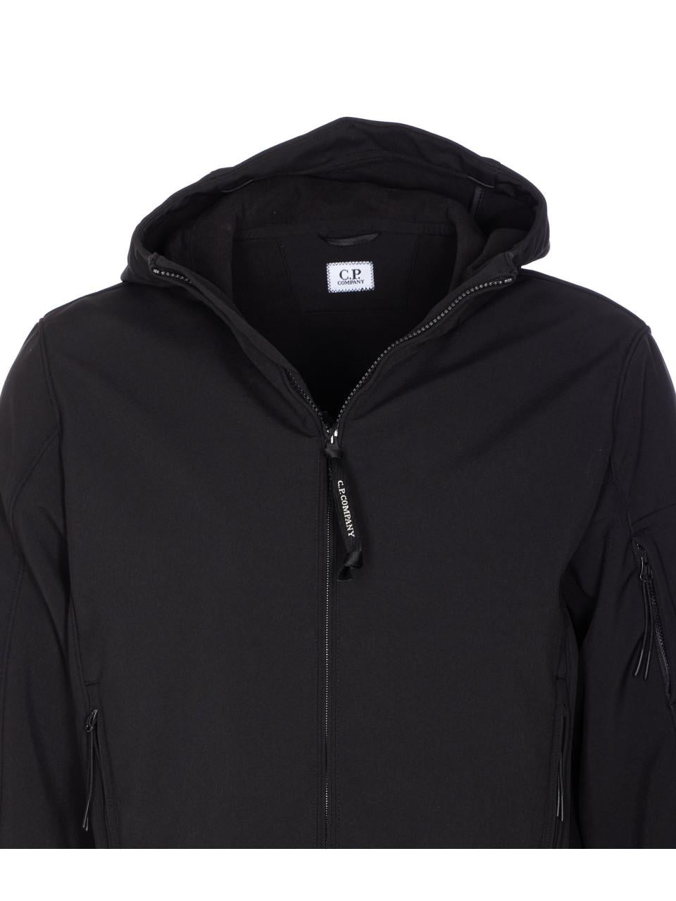 CP Company Men’s Hooded Down Jacket Black RFCMOW701 A006