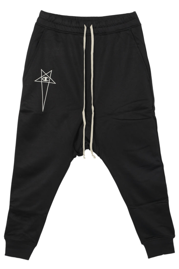 Rick Owens x Champion Nylon-Cotton Prisoner Drawstring Jogger CM01E1689 CHJS 09