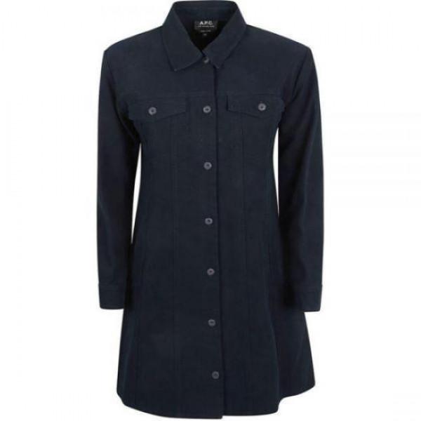 A.P.C. Alpine Denim Midi Dress COFCN F35038 IAK