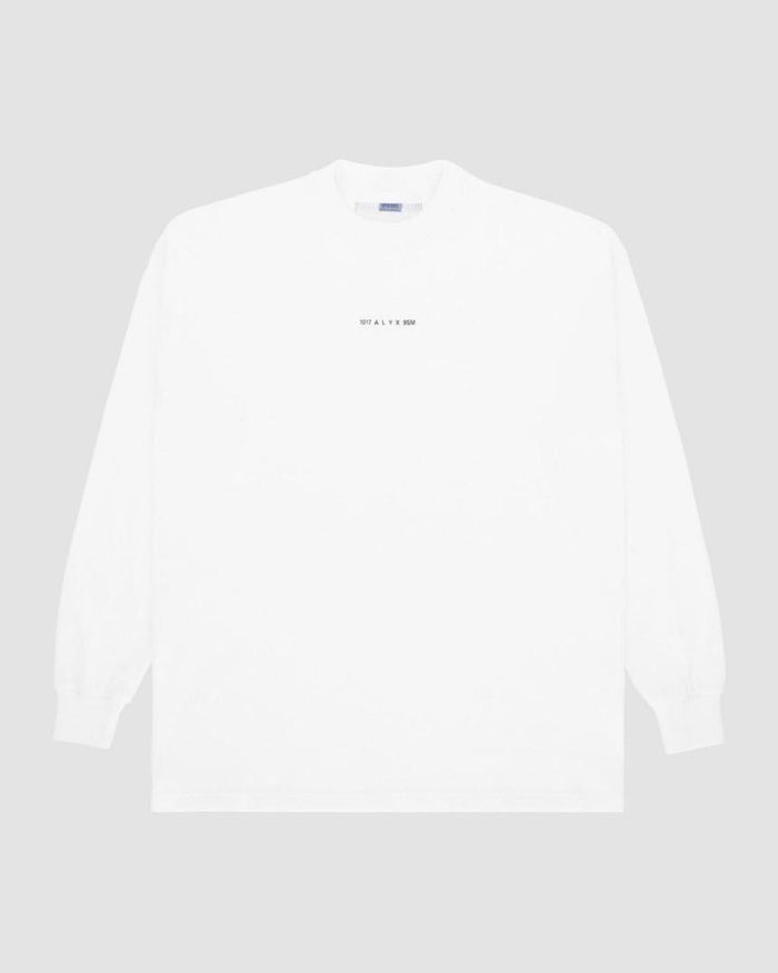 ALYX Men's White Logo T-Shirt AVUTS0020FA01