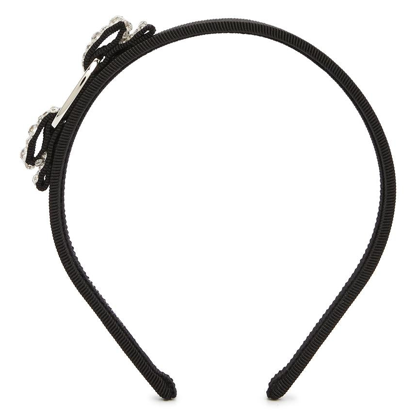 Ferragamo Crystal Vara Bow Women's Headband 34 2758 001 0524893