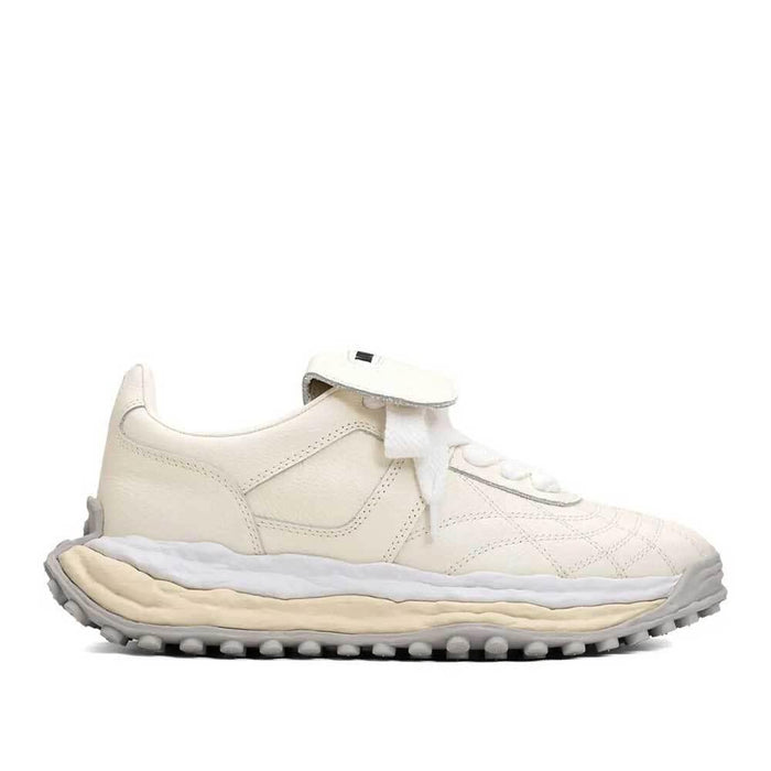 Maison Mihara Yasuhiro Scott OG Sole Leather Low-Top Sneakers White