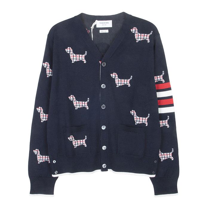THOM BROWNE Hector Wool Cardigan MKC511B Y1002 415