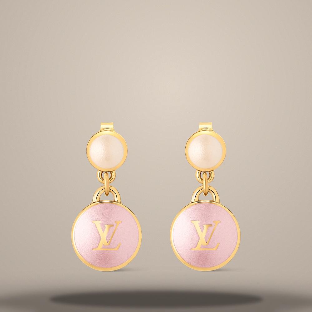Louis Vuitton LV Pearly Confetti Earrings M04160