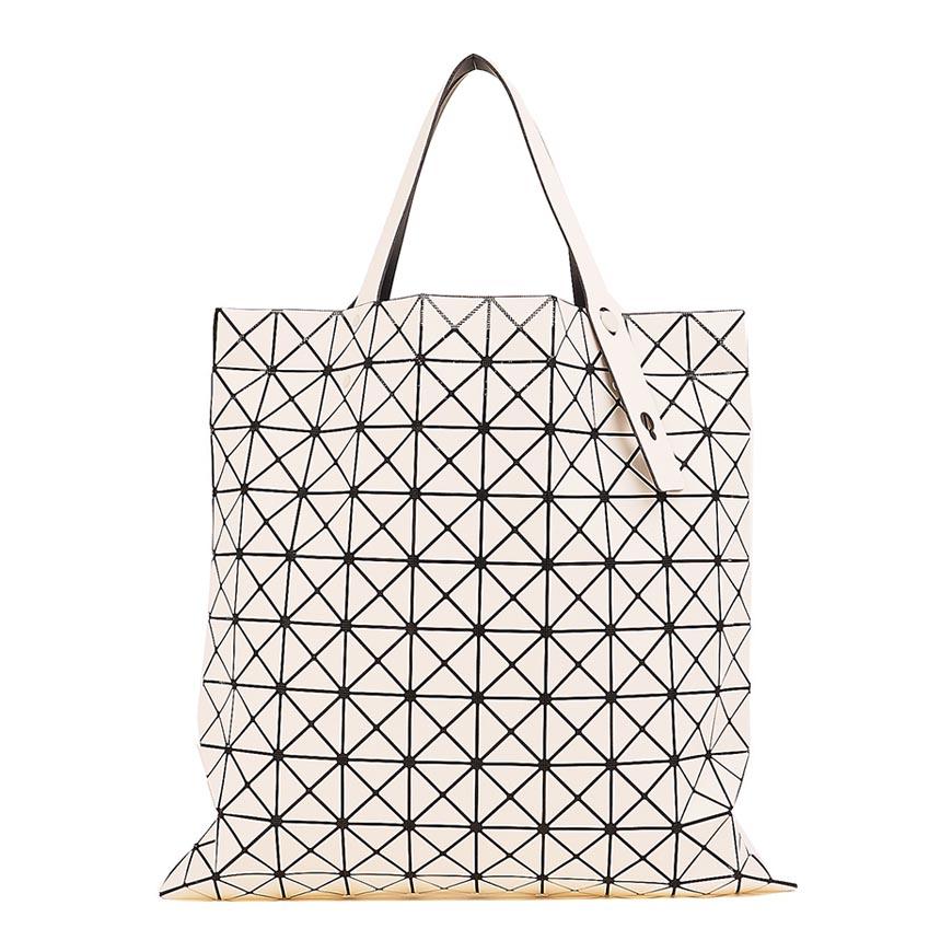 Issey Miyake Bao Bao Prism Frost Tote Bag Navy