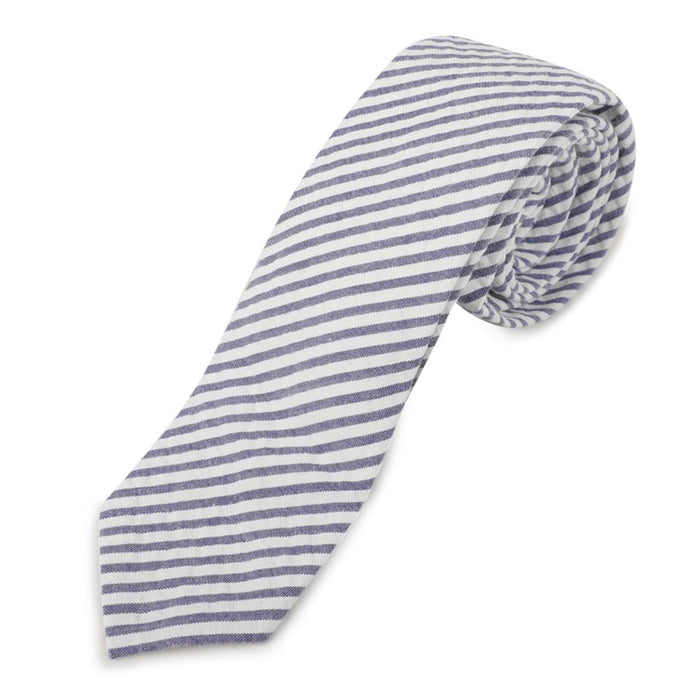 THOM BROWNE Classic Silk Tie Navy MNL001A 00572 415