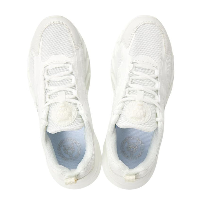 PLEIN SPORT Unisex Low Top Sneakers White Leather