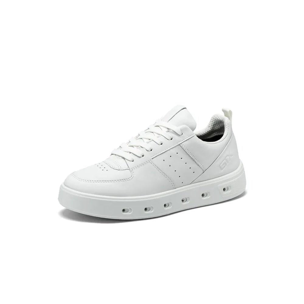 ecco Street 720 White Leather Low-Top Sneakers Women 209713 01007